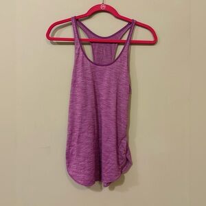 lululemon athletica Heathered Purple Tank Top